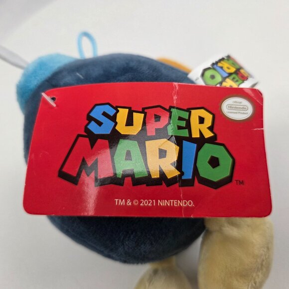 2021 Nintendo Little Buddy LLC Super Mario Bros Bob-omb Bomb Plush Doll 6 inch - Picture 5 of 5